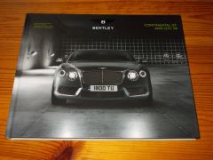 BENTLEY CONTINENTAL GT &  GTC V8 2013 brochure