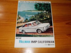HILLMAN IMP 1967' brochure