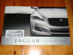 Jaguar XJ Sport-Pack/Speed-Pack brochure