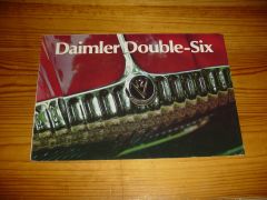 DAIMLER DOUBLE SIX 1972 brochure