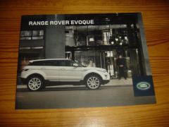 RANGE ROVER EVOQUE 2012 brochure