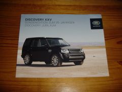 LAND ROVER DISCOVERY XXV 2014 brochure