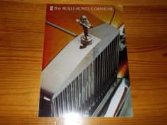 ROLLS-ROYCE CORNICHE 1973' brochure