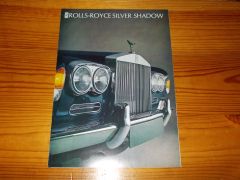 ROLLS-ROYCE SILVER SHADOW 1973' brochure