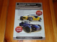 Westfield Classic Special Edition/FV Special Edition brochure