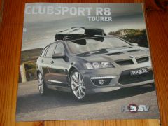 HSV CLUBSPORT R8 TOURER 2011 brochure