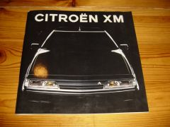 CITROEN XM 1991 brochure