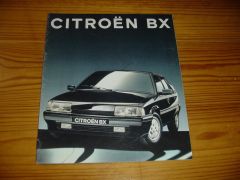 CITROEN BX brochure