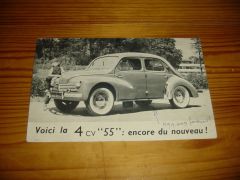 RENAULT 4CV 1954 brochure