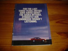 Acura Integra 1989 brochure