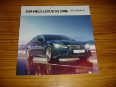 LEXUS GS300h 2013 brochure