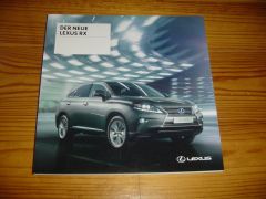LEXUS RX 2012 brochure