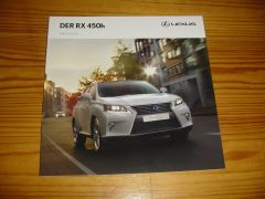 LEXUS RX 450h 2013 brochure