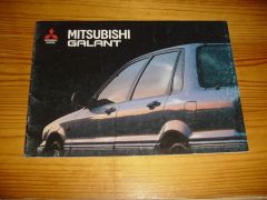 MITSUBISHI GALANT 1990 brochure
