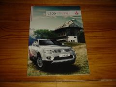 MITSUBISHI L200 LIFESTYLE 2012 brochure