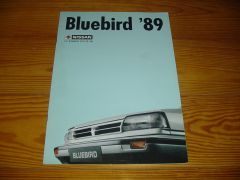 NISSAN BLUEBIRD 1989 brochure
