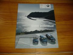 BMW 7/X5/Z4 INDIVIUAL brochure
