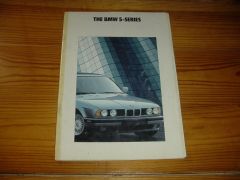 BMW 5 1991 brochure