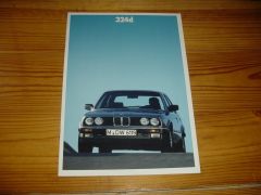 BMW 324d 1987 brochure