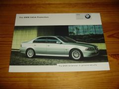 BMW 540iA PROTECTION brochure