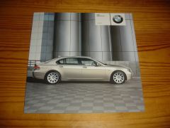 BMW 7 HIGH SECURITY 2002 brochure