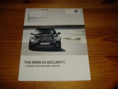 BMW X5 SECURITY 2010 brochure