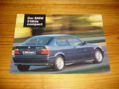 BMW 318TDS COMPACT 1995 brochure