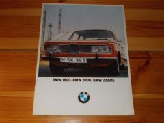 BMW 1800/2000/2000tii brochure