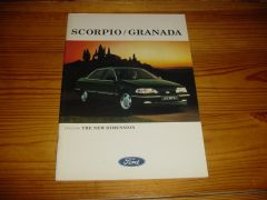 FORD SCORPIO/GRANADA 1992 brochure