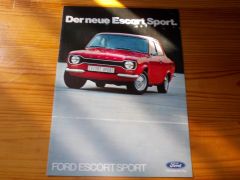 FORD ESCORT SPORT 1971 brochure