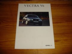 OPEL VECTRA V6 1993 brochure