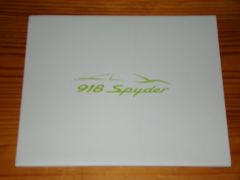 PORSCHE 918 SPYDER brochures