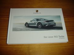 PORSCHE  911 TURBO - 2013'  brochure