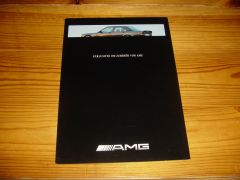MERCEDES 190 AMG brochures