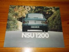NSU 1200 brochure