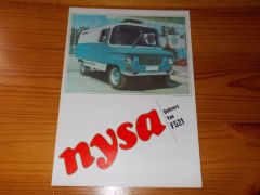 NYSA F521 DELIVERY VAN brochure