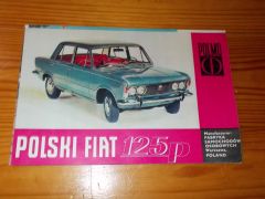 Polski Fiat 125p brochure