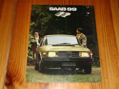 Saab 99 brochure
