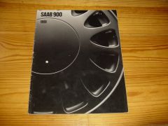 SAAB 900 1991 brochure