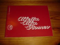 Alfa Romeo Alfetta brochure