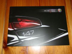 Alfa Romeo 147 Moving, Corse, Veloce brochure