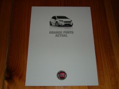 Fiat Grande Punto Actual 2009 brochure