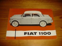 FIAT 1100 brochure