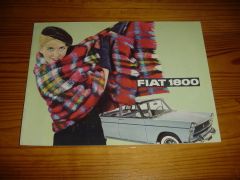 FIAT 1800 1959 brochure
