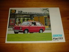 FIAT 133 1975 brochure