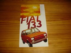 FIAT 133 1974 brochure