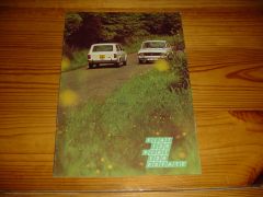 FIAT 128  & 128 ESTATE brochure