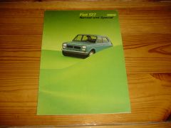 FIAT 127 /127 SPECIAL 1974 brochure