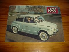 FIAT 600 brochure