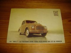 FIAT 500C 1949 brochure